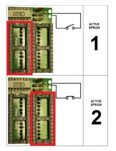 Mr. Hide IAW – Dual EPROM per ECU IAW e simili 6 Commutazione DIL